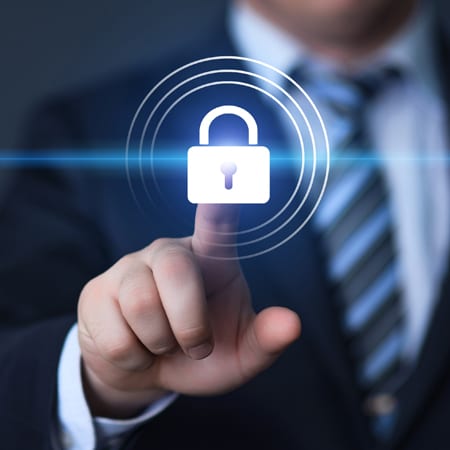 touch security lock