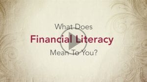 What does Financial Literacy Mean?