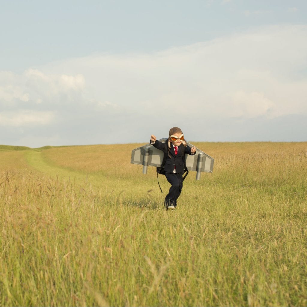 kid with jetpack